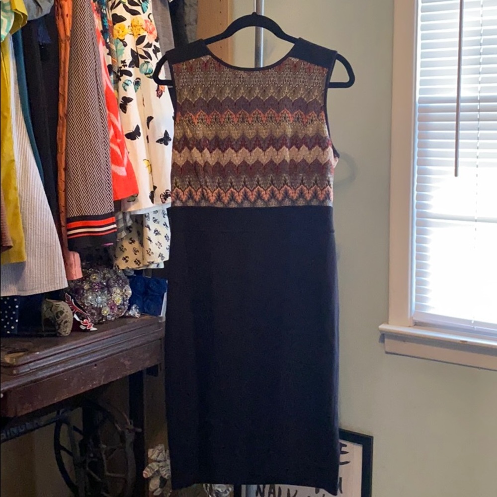 Embroidered Maggy London Sheath Dress